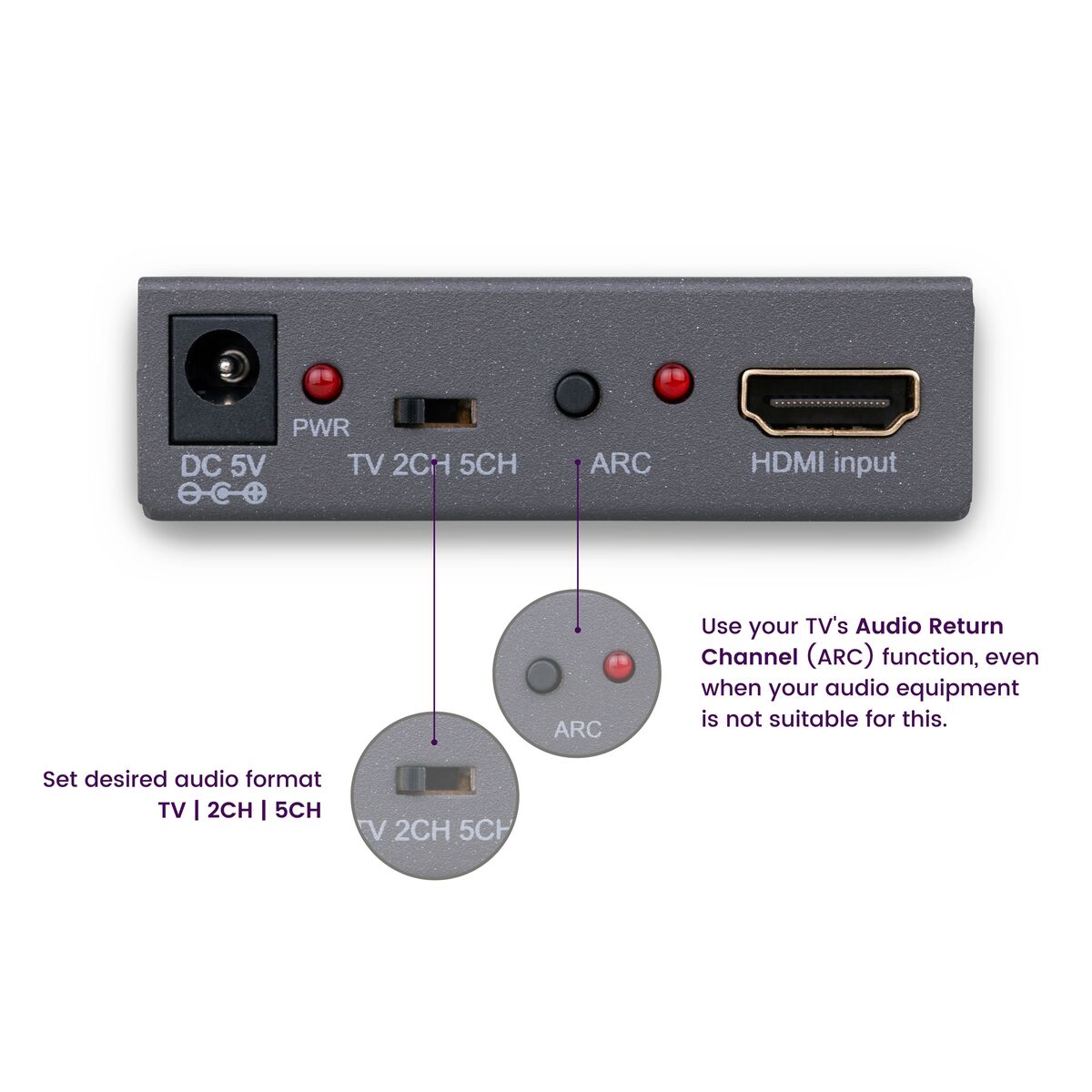 marmitek-connect-ae14-hdmi-audio-extractor-4k-arc-toslink-eu image 7