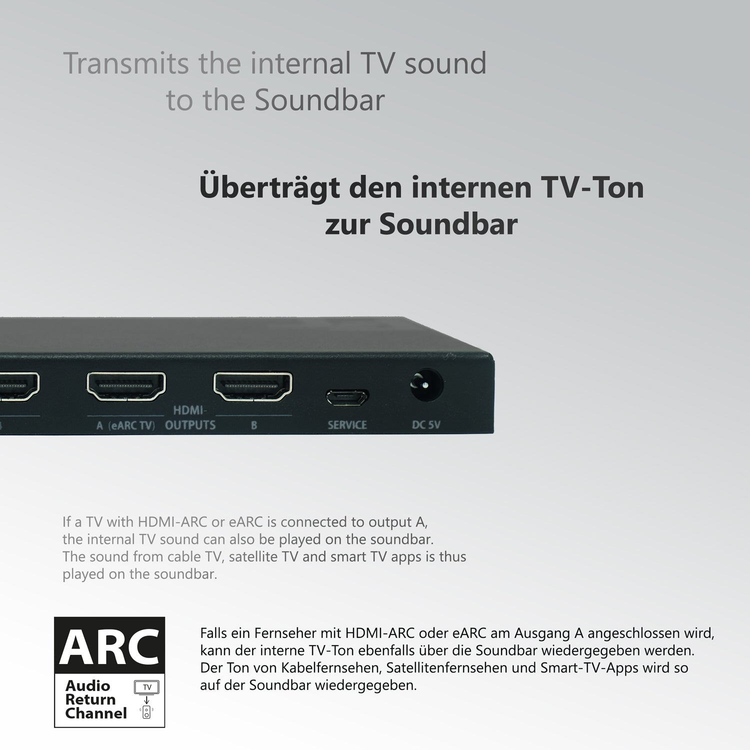 feintech-vax04201-hdmi-earc-switch-4x2-soundbar-atmos image 4