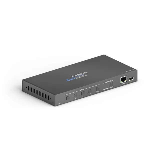 purelink-sw-hdbt41-hdbaset-switch-4x1-4k-mit-scaler image 1
