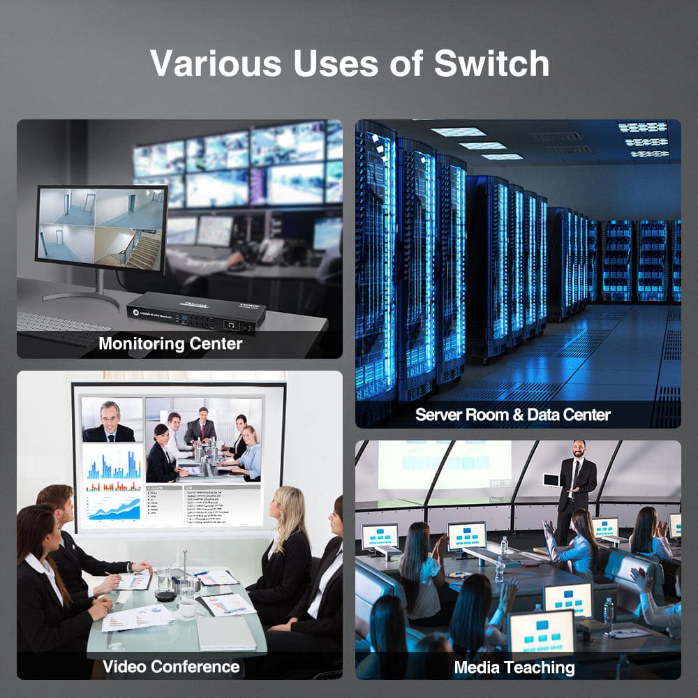 tesmart-prime-8-port-hdmi-kvm-switch-4k60-single-monitor image 5