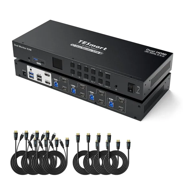 tesmart-prime-hks402-p24-hdmi-kvm-switch-4-pcs-4k60hz image 1