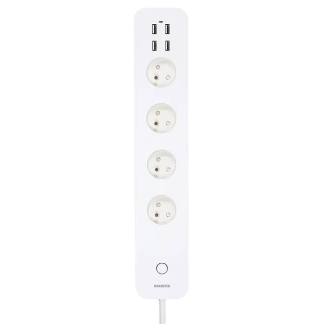 marmitek-power-li-wlan-steckdosenleiste-4-fach-usb-c image 1