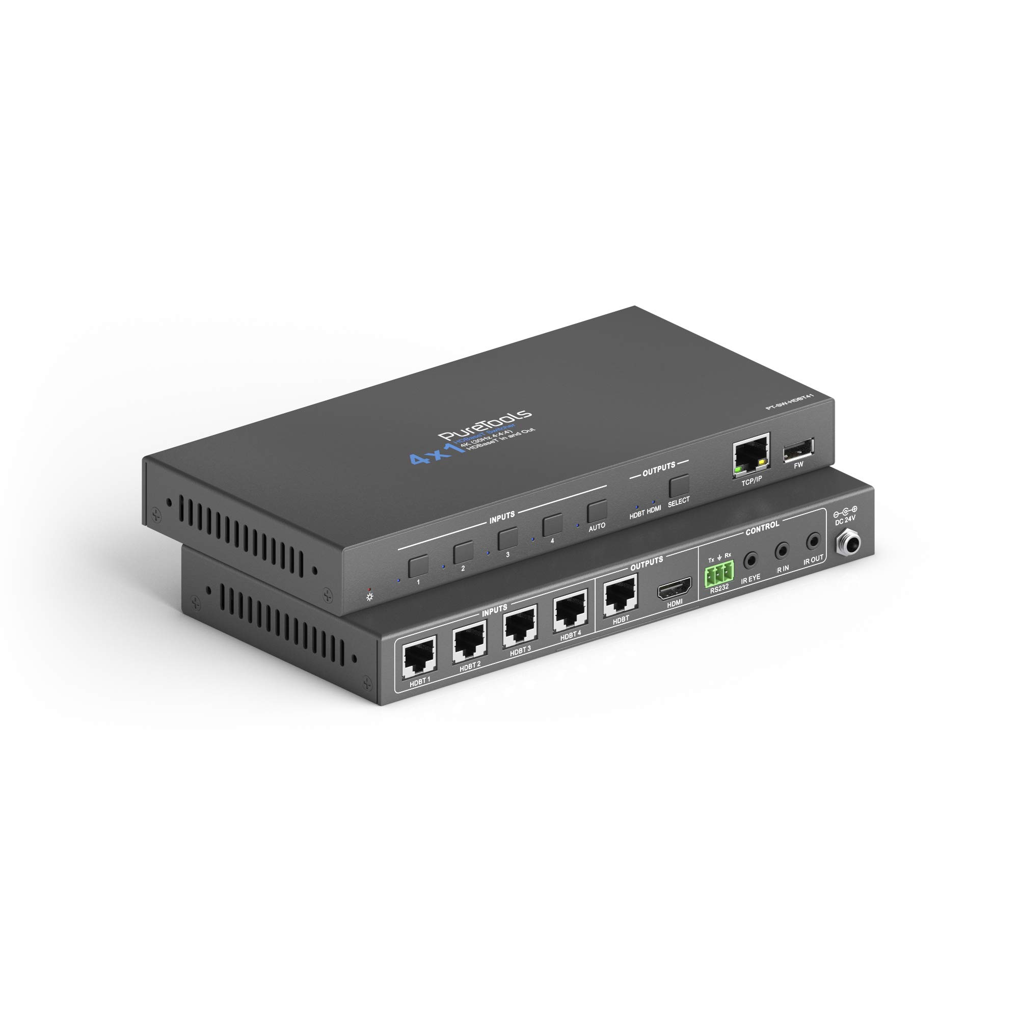 purelink-sw-hdbt41-hdbaset-switch-4x1-4k-mit-scaler image 3