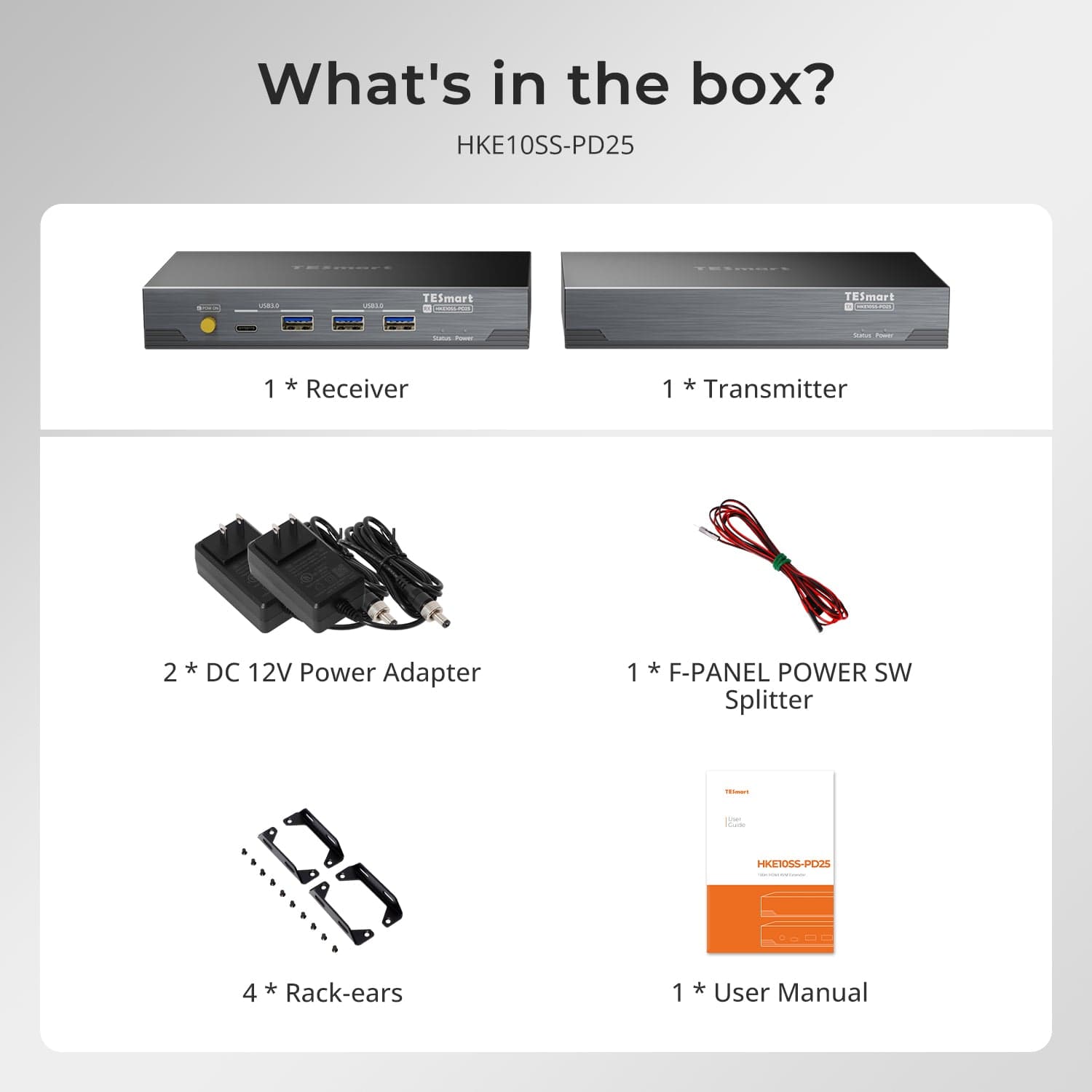 tesmart-prime-dual-4k60-kvm-extender-100m-cat6a-usb image 7