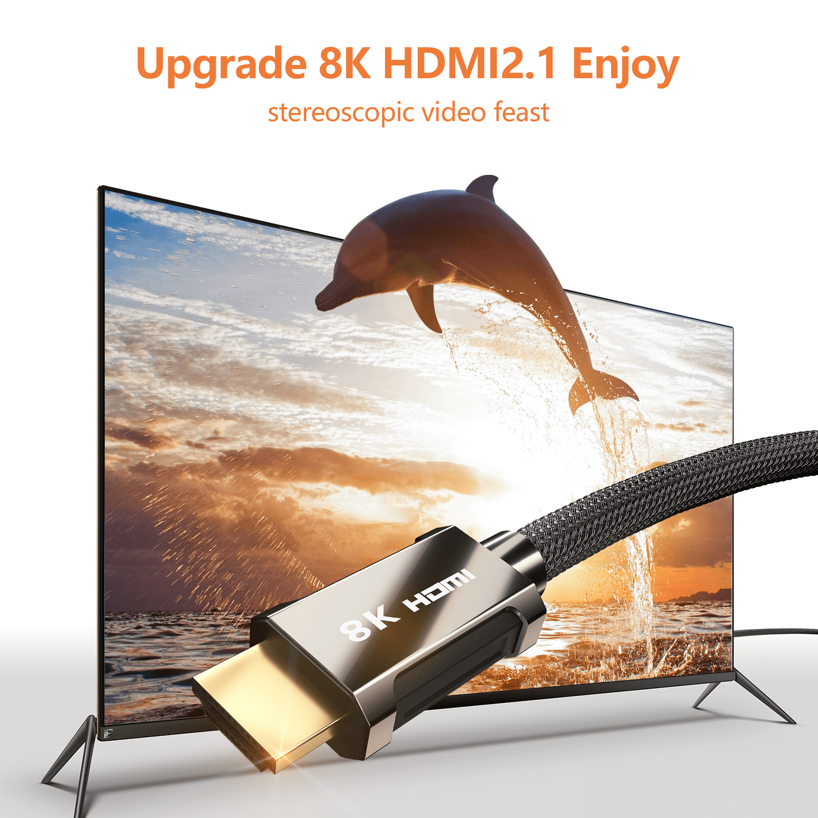 tesmart-lite-8k-hdmi-2-1-kabel-2m-48gbps-earc-nylon image 2