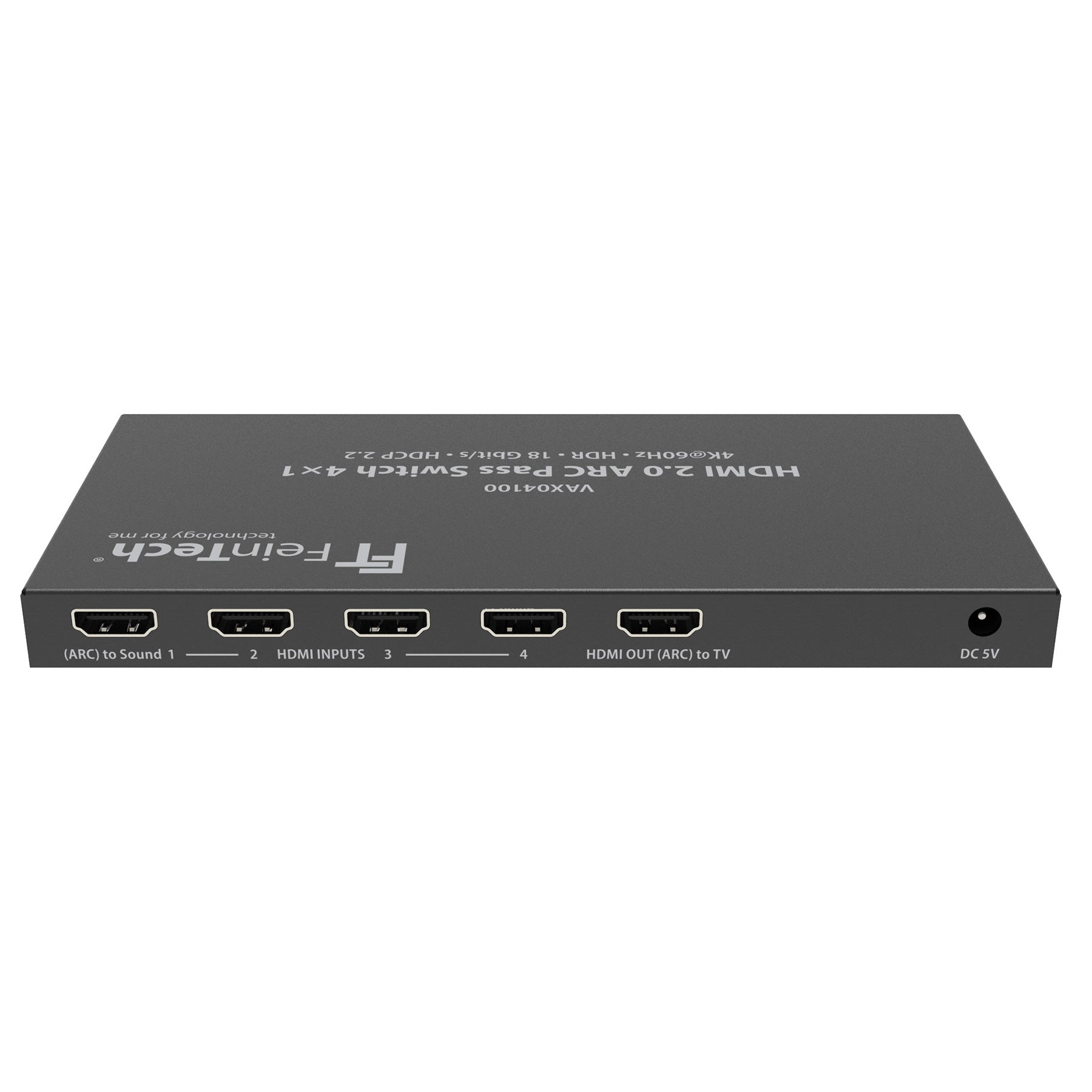 feintech-vax04100-hdmi-arc-switch-4x1-4k-dolby-atmos image 3