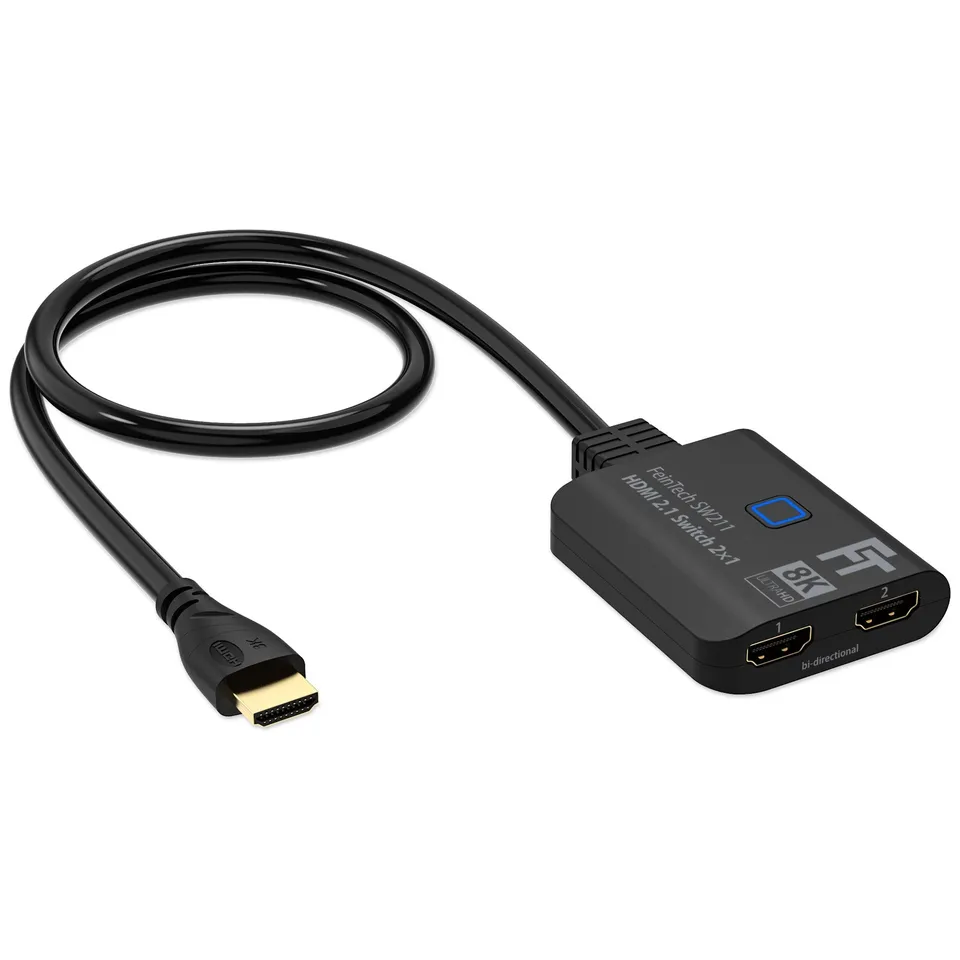 feintech-sw-sw211-hdmi-2-1-switch-2x1-8k-mit-kabel-4k-120hz image 1