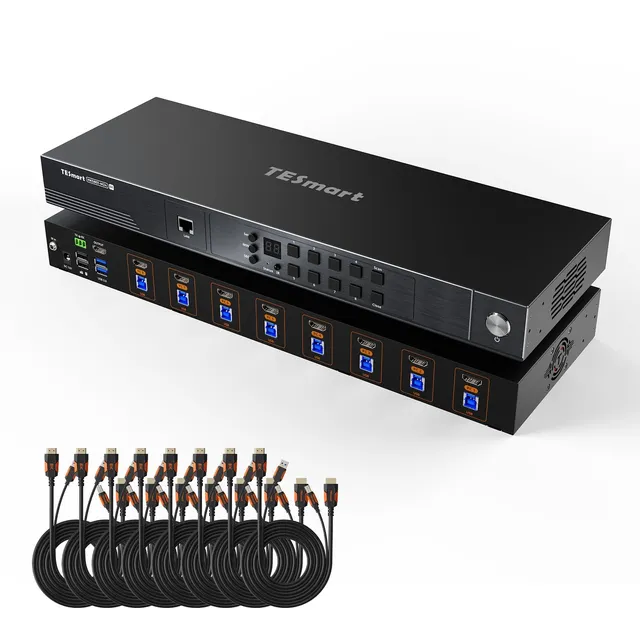 tesmart-master-hks801-m24-hdmi-kvm-switch-8-pcs-8k60hz image 1