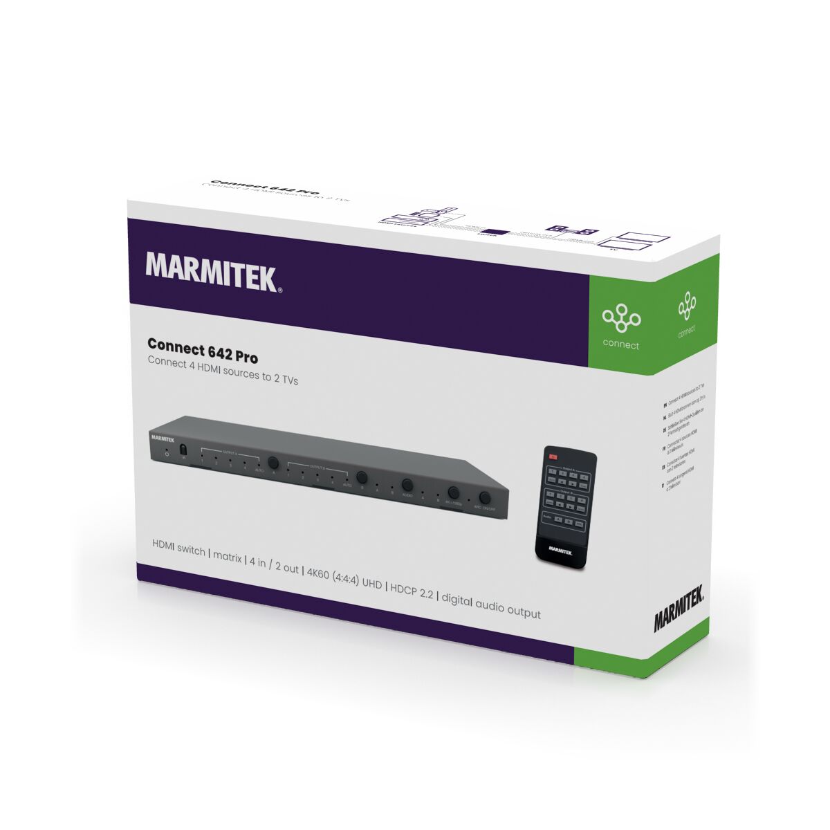 marmitek-connect-642-pro-hdmi-matrix-4x2-4k-hdr image 8