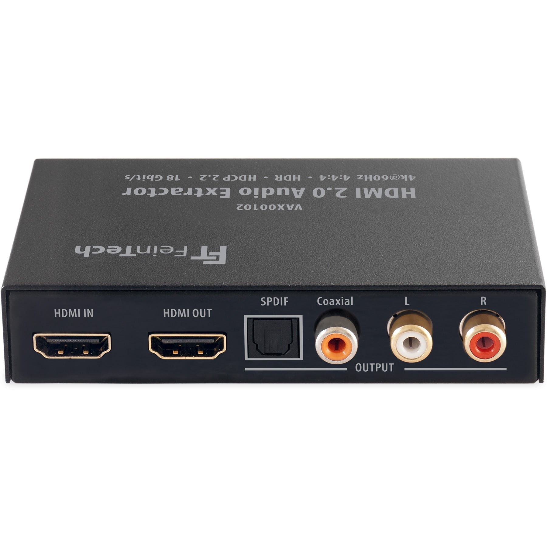 feintech-vax-vax00102-hdmi-audio-extractor-4k-60hz-arc-spdif image 2