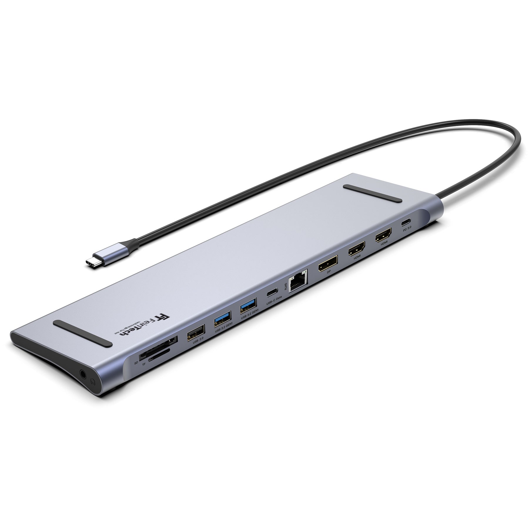 feintech-cx300-usb-c-docking-station-12-in-1-triple image 1