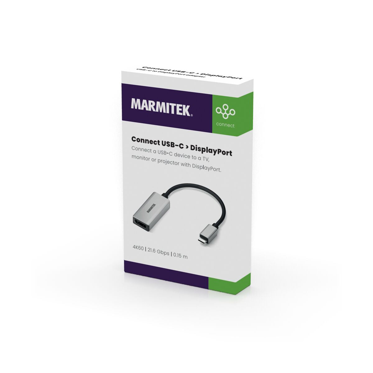 marmitek-connect-usb-c-auf-displayport-adapter-4k60 image 6