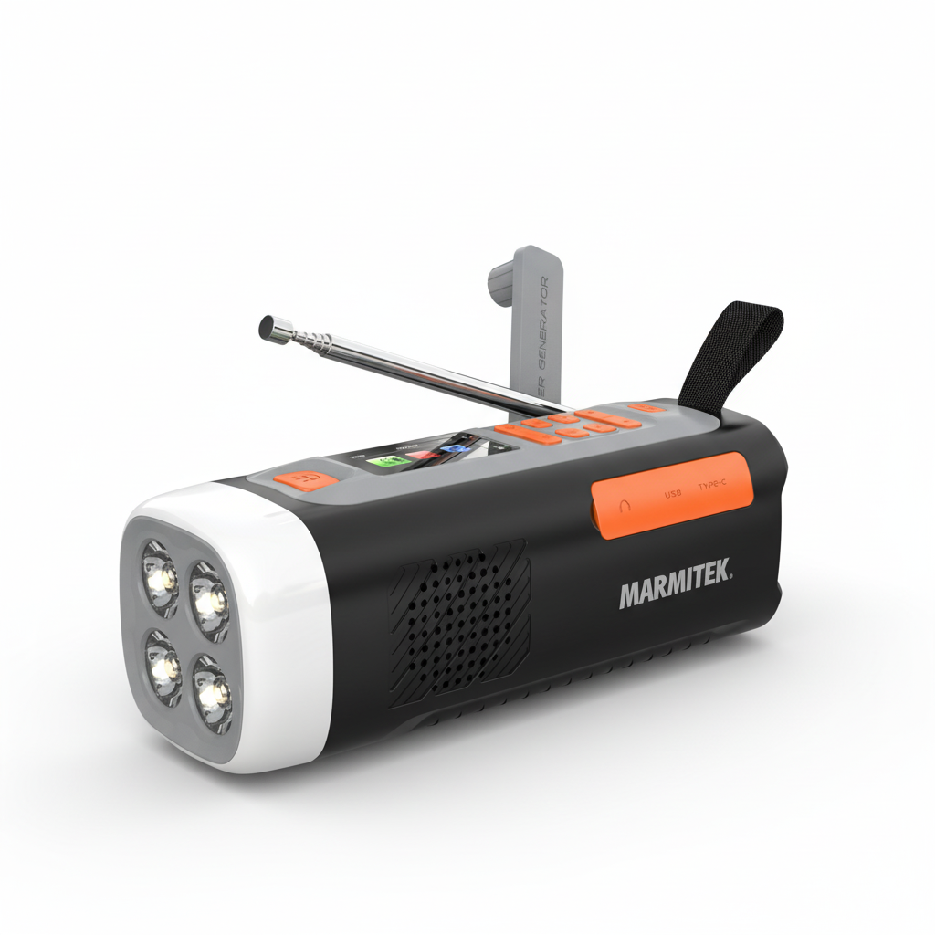 marmitek-power-resq-200-kurbelradio-dab-bluetooth-solar image 1