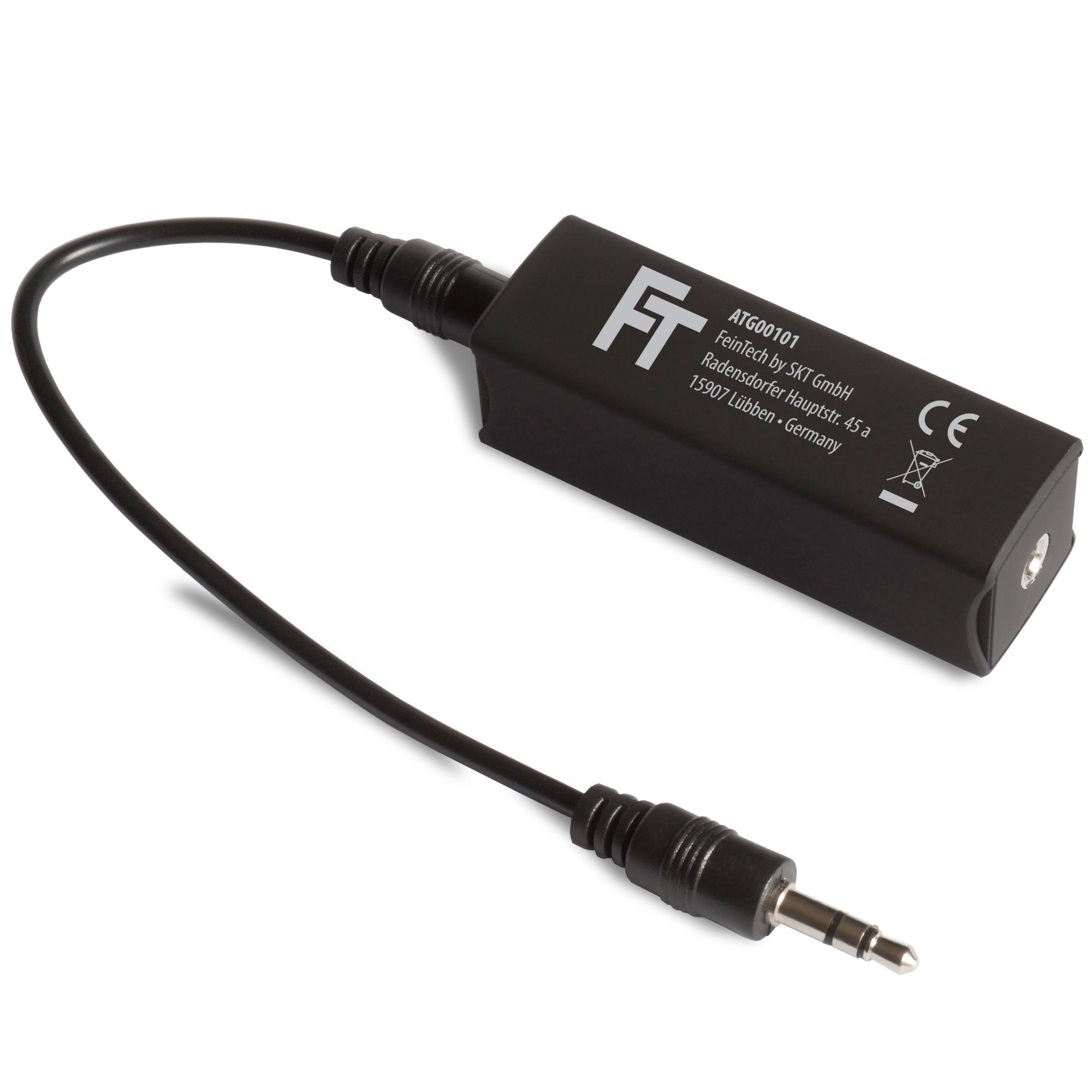 feintech-ms-atg00101-masse-trennglied-3-5mm-klinke-filter image 1