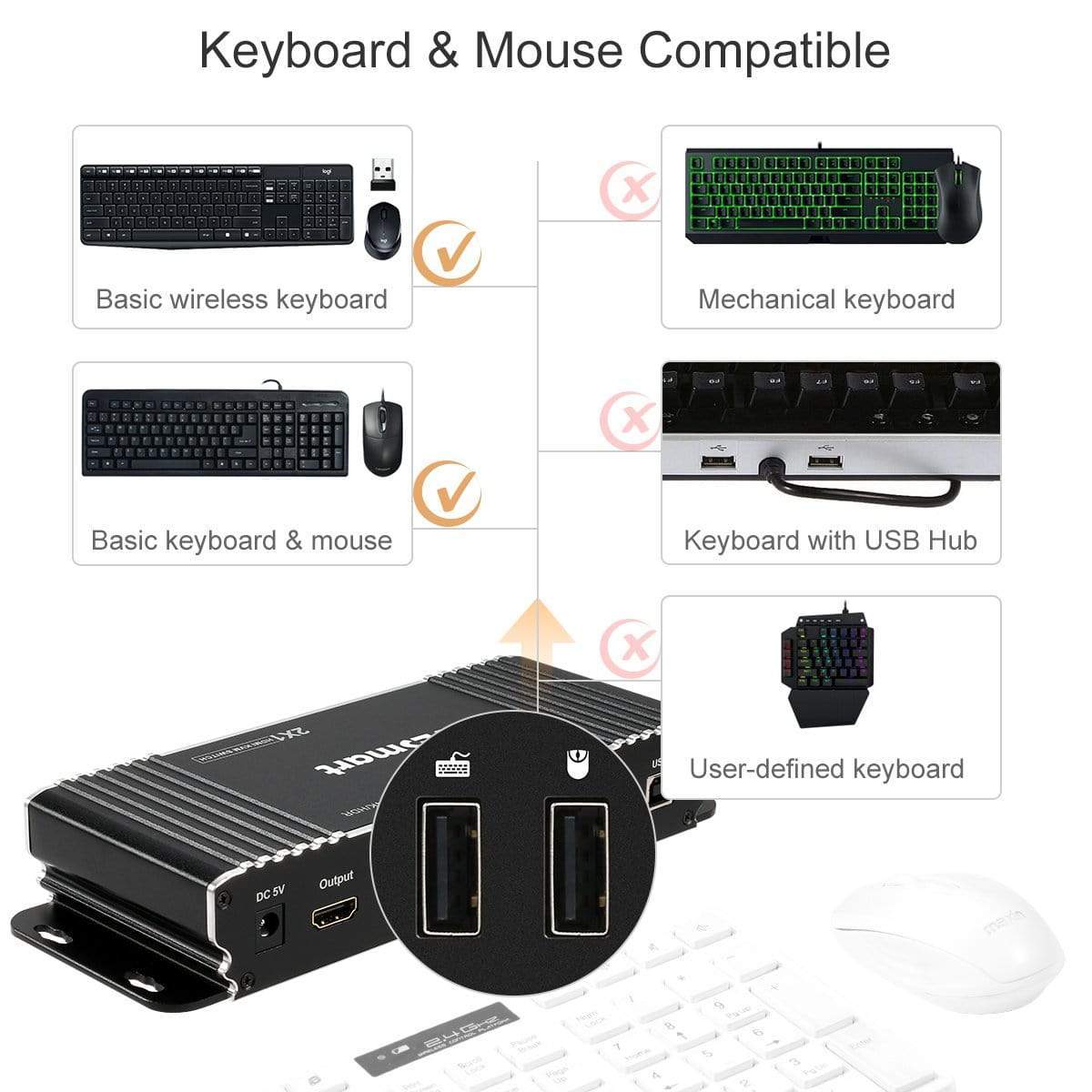 tesmart-lite-kvm-switch-hdmi-4k60hz-f-r-2-pcs-1-monitor-schwarz image 3
