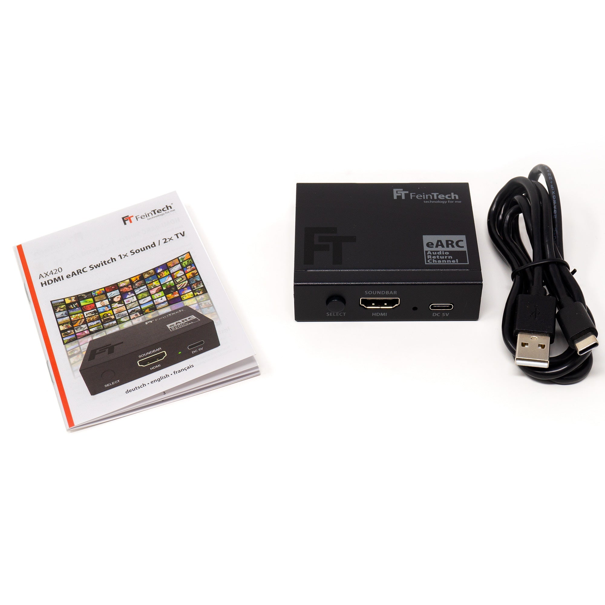feintech-ax420-hdmi-earc-switch-f-r-2-tv-an-1-soundbar image 5