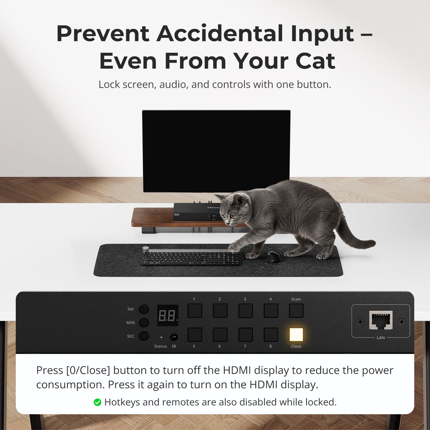 tesmart-prime-hks801-p23-hdmi-kvm-switch-8-fach-4k60hz-usb-3-0 image 7