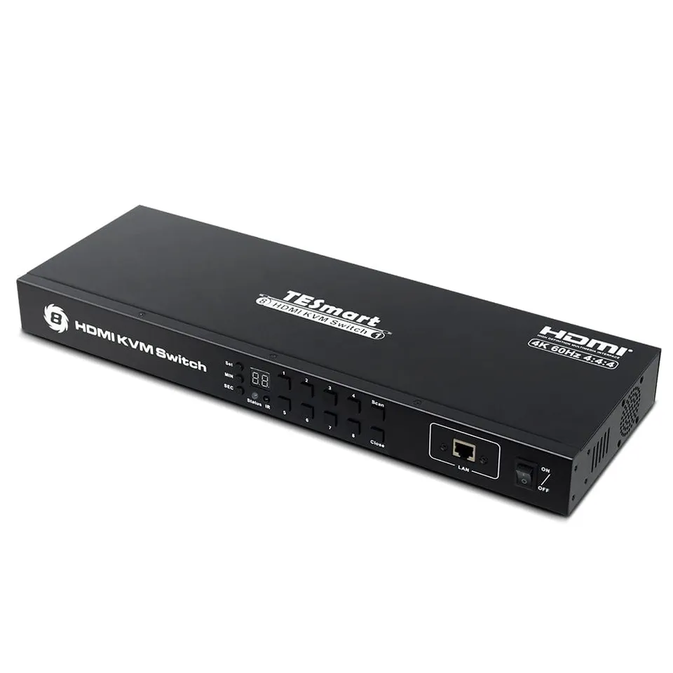 tesmart-prime-8-port-hdmi-kvm-switch-4k60-single-monitor image 1