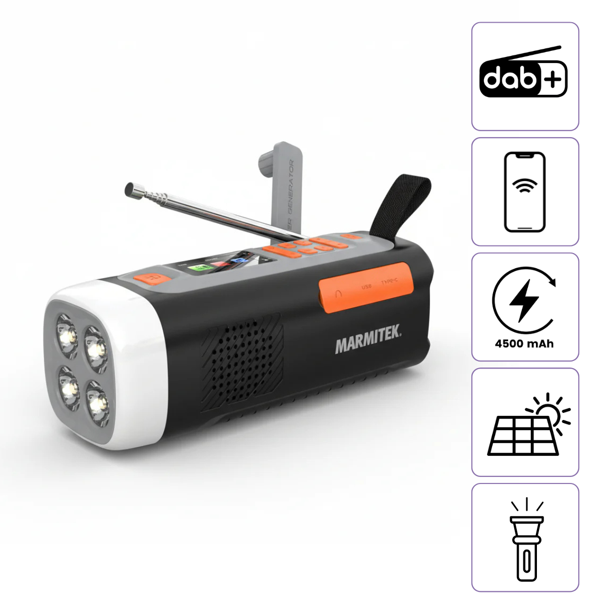 marmitek-power-resq-200-kurbelradio-dab-bluetooth-solar image 2