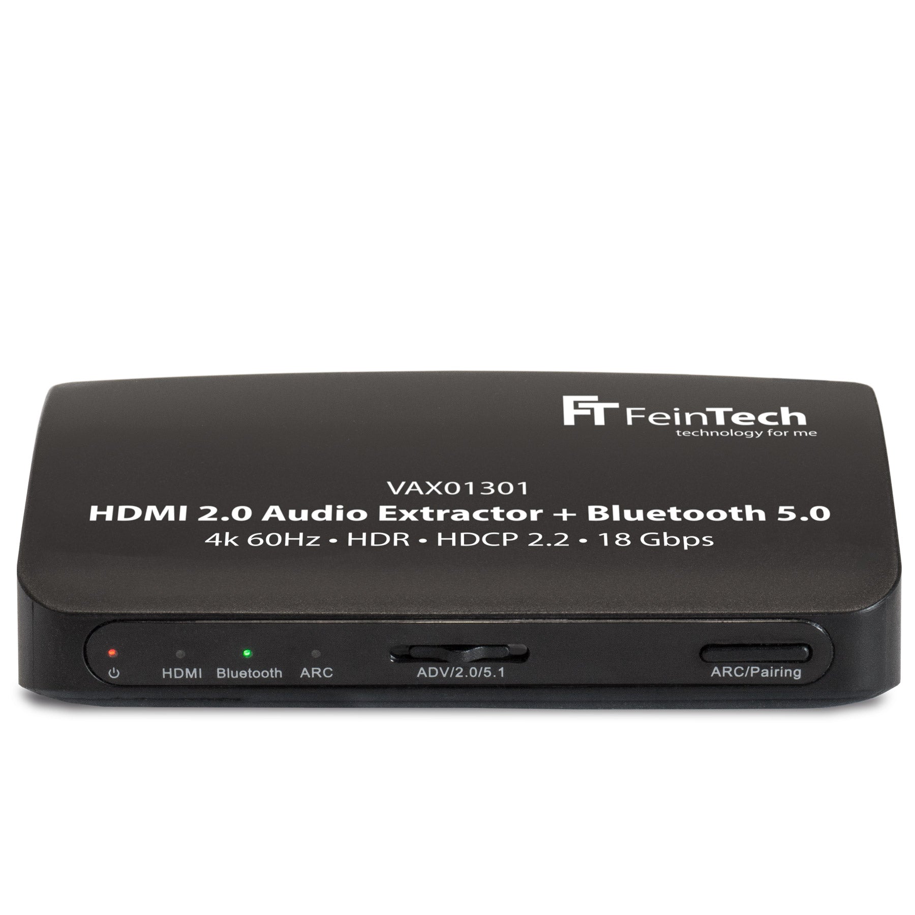 feintech-vax01301-hdmi-audio-extractor-bluetooth-4k-arc image 1