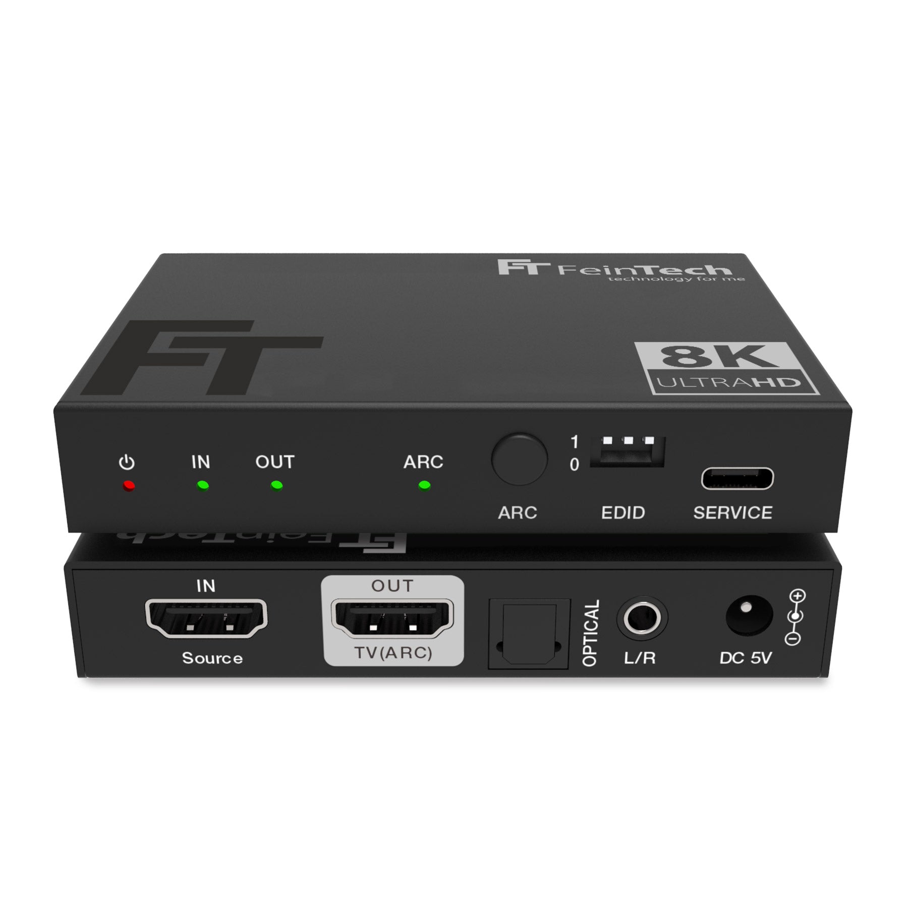 feintech-ax210-hdmi-audio-extractor-toslink-aux-4k-120hz image 1