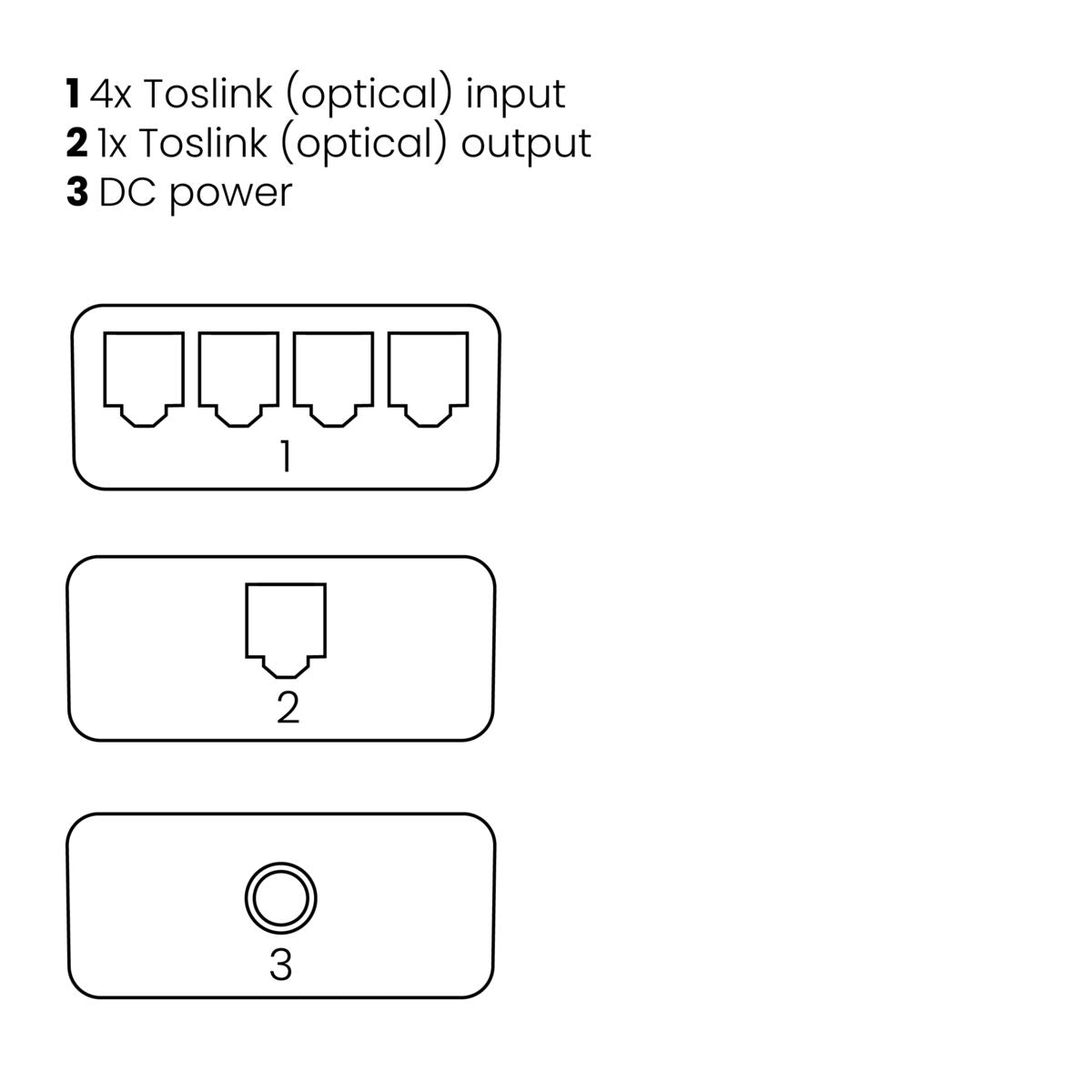 marmitek-connect-ts41-toslink-switch-4x1-optisch image 6