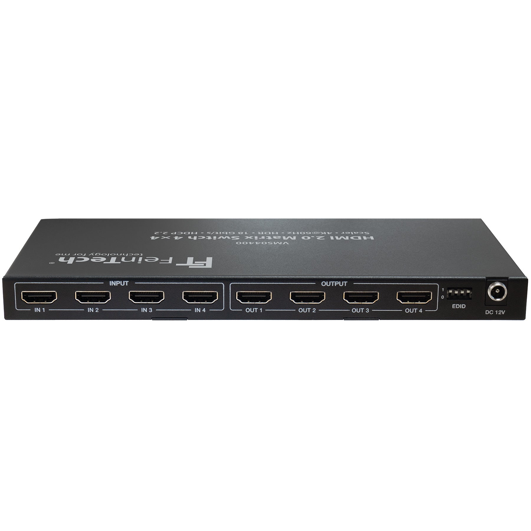 feintech-vms04400-hdmi-matrix-switch-4x4-4k60-edid-scaler image 2