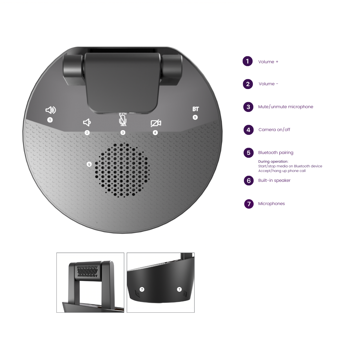 marmitek-stream-cam-4k-pro-konferenzkamera-bluetooth-weitwinkel image 5
