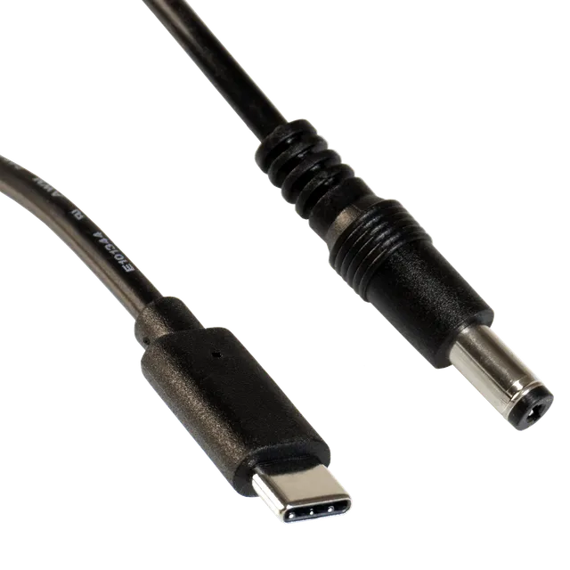 feintech-dub05001-usb-c-auf-dc-adapterkabel-5-5mm-50cm image 1