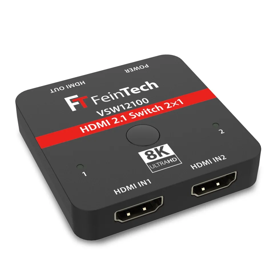 feintech-vsw12100-hdmi-2-1-switch-2x1-4k-120hz-8k-auto image 1