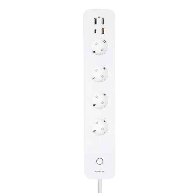 marmitek-power-li-wlan-steckdosenleiste-4fach-usb-c-qc-3-0 image 1