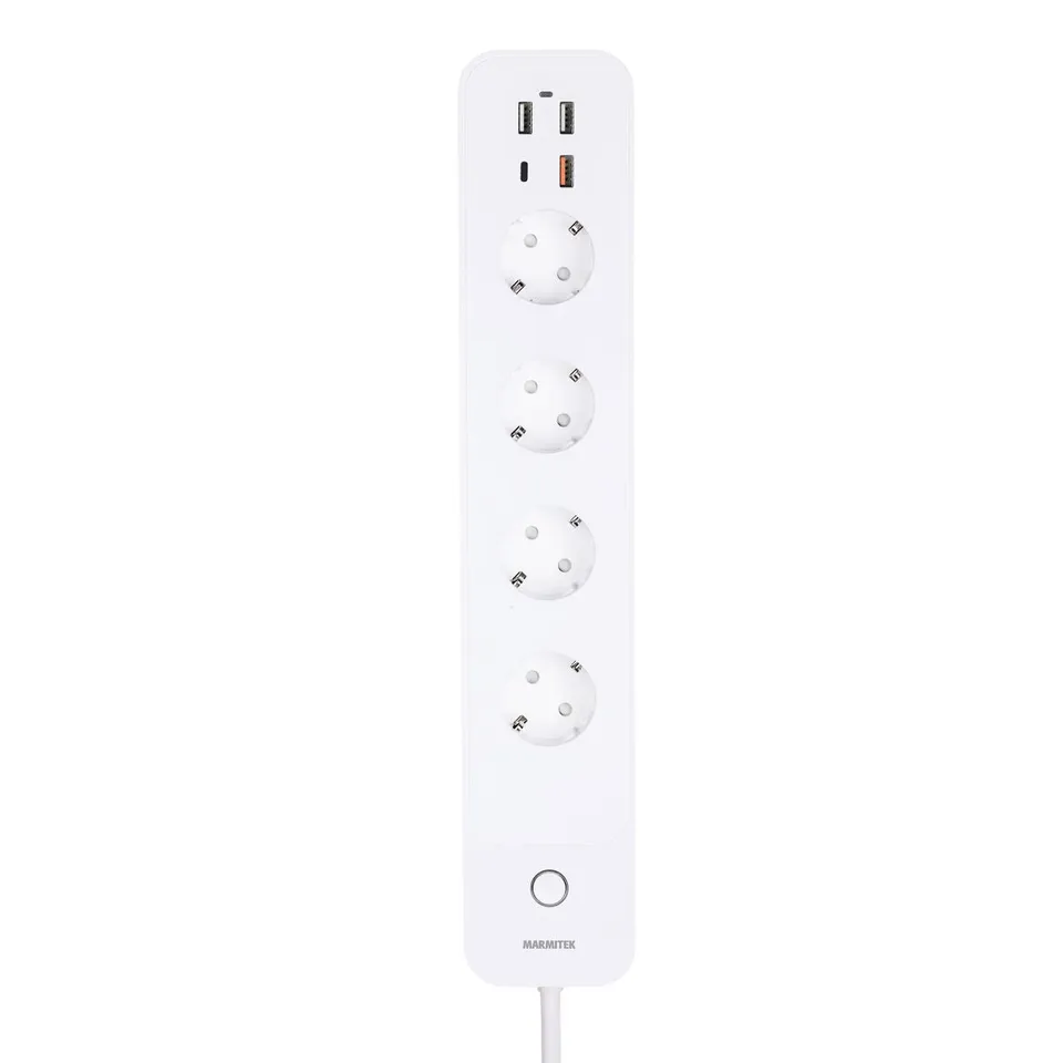 marmitek-power-li-wlan-steckdosenleiste-4fach-usb-c-qc-3-0 image 1