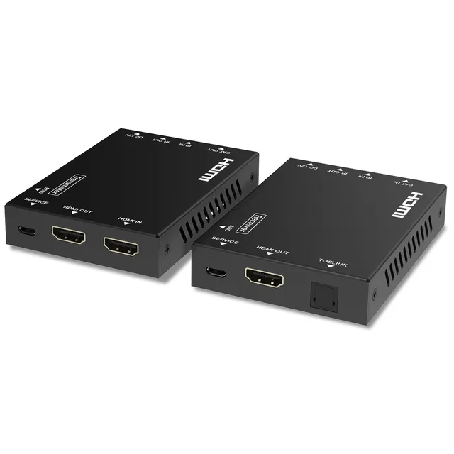 feintech-hx230-hdmi-extender-4k-60hz-70m-mit-audio-extractor image 1