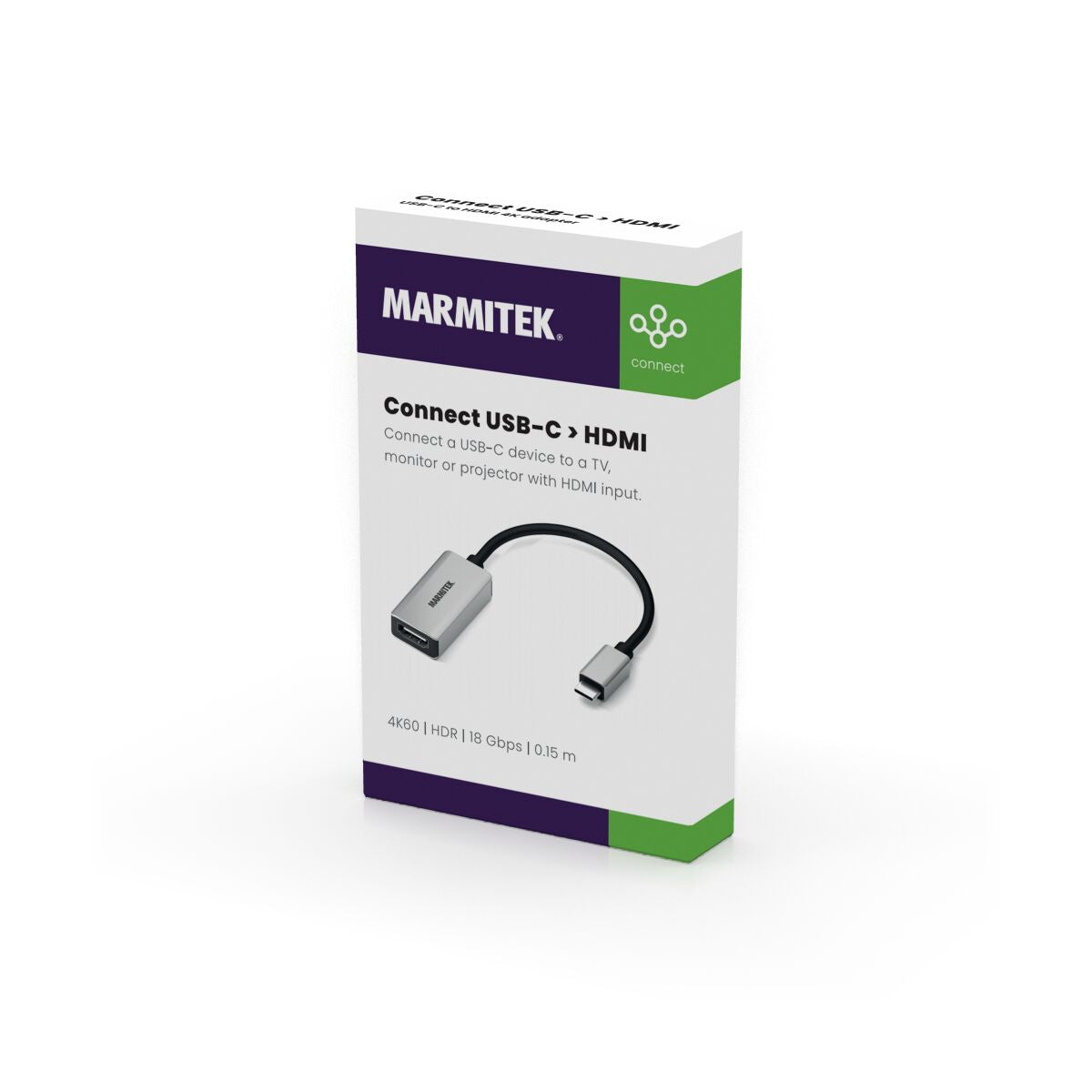 marmitek-connect-usb-c-auf-hdmi-adapter-4k60-hdr image 6
