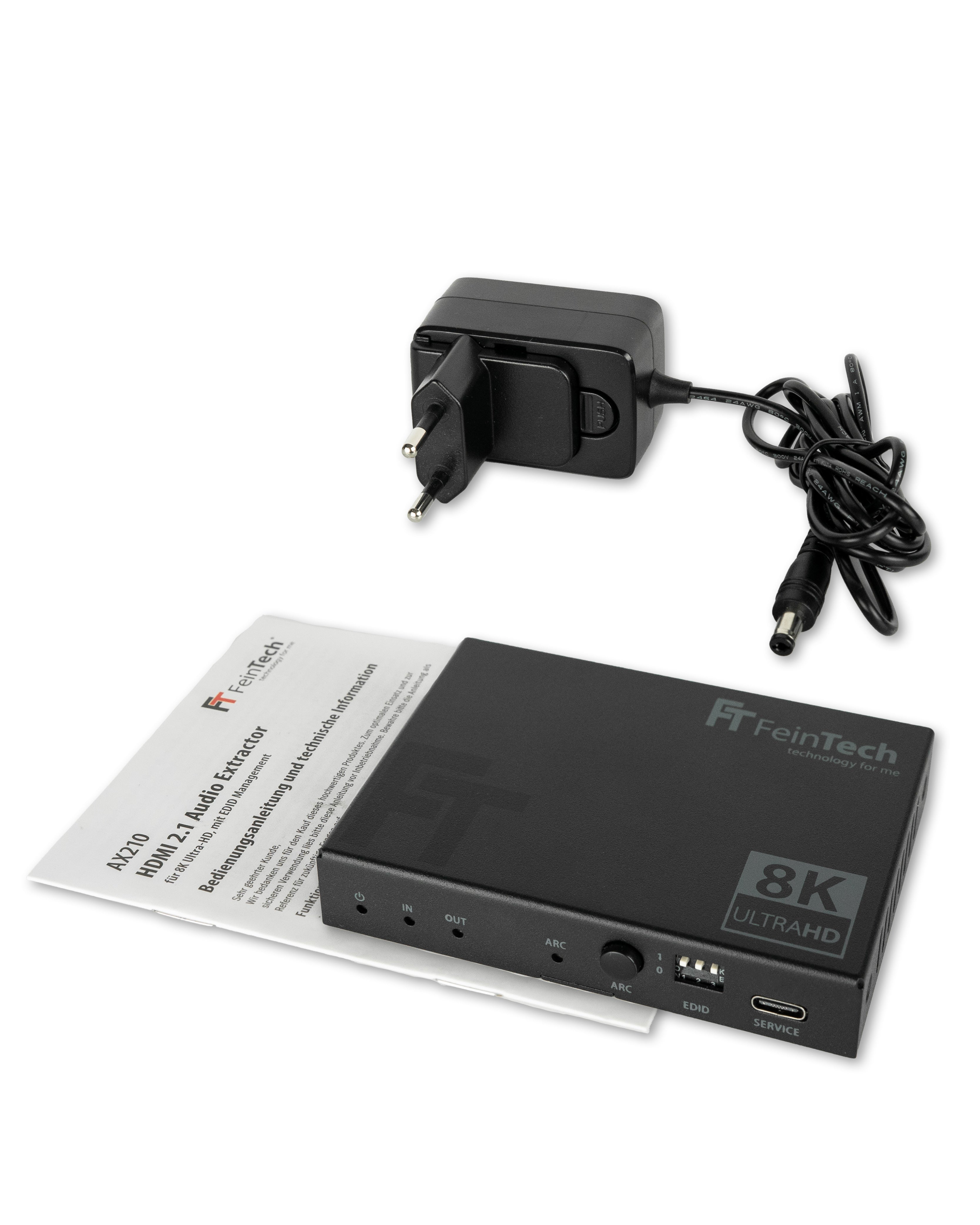 feintech-ax210-hdmi-audio-extractor-toslink-aux-4k-120hz image 6
