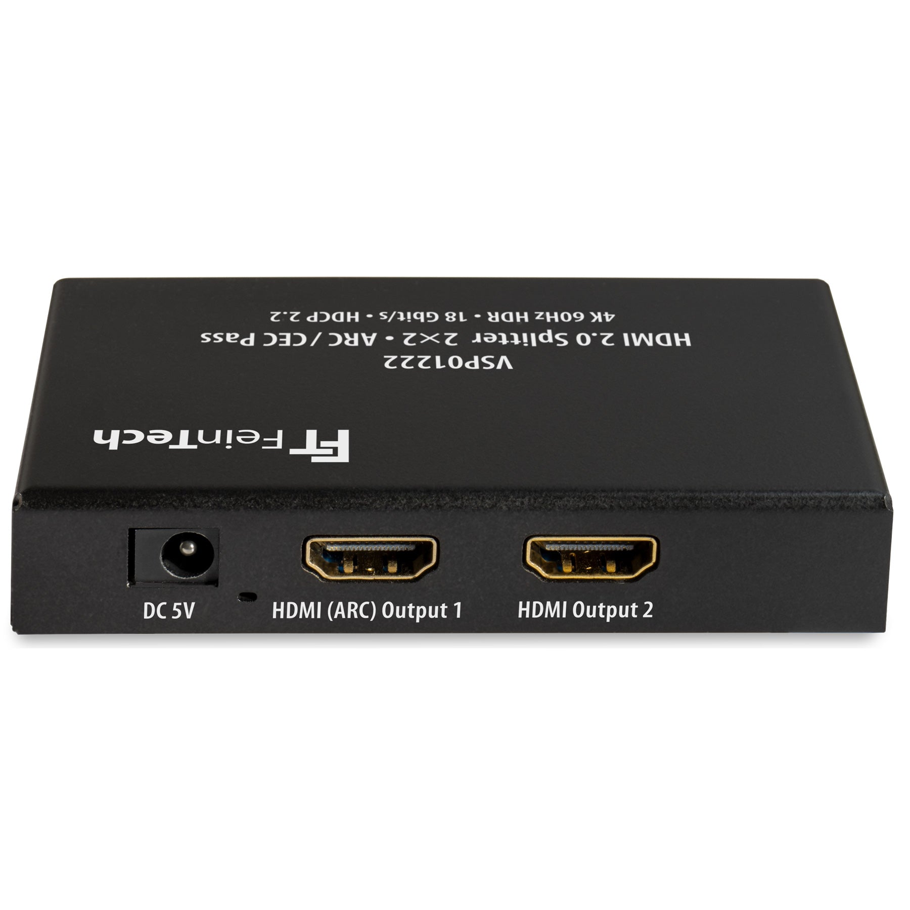 feintech-vsp01222-hdmi-splitter-2x2-4k-60hz-arc-downscaler image 2
