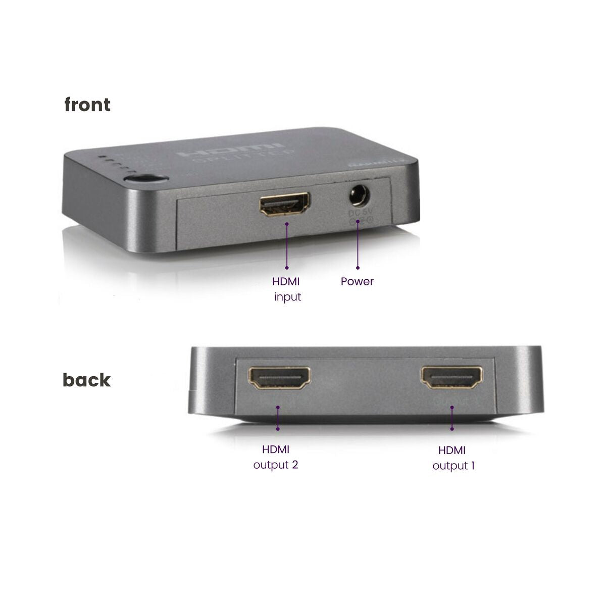 marmitek-split-312-uhd-hdmi-splitter-1x2-4k60 image 3