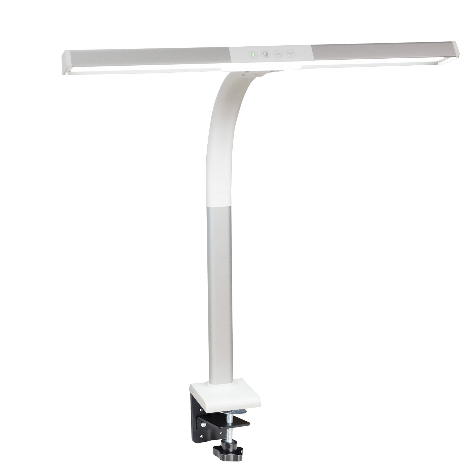 feintech-ltl00310e-led-schreibtischlampe-klemmfu-wei-50cm image 1