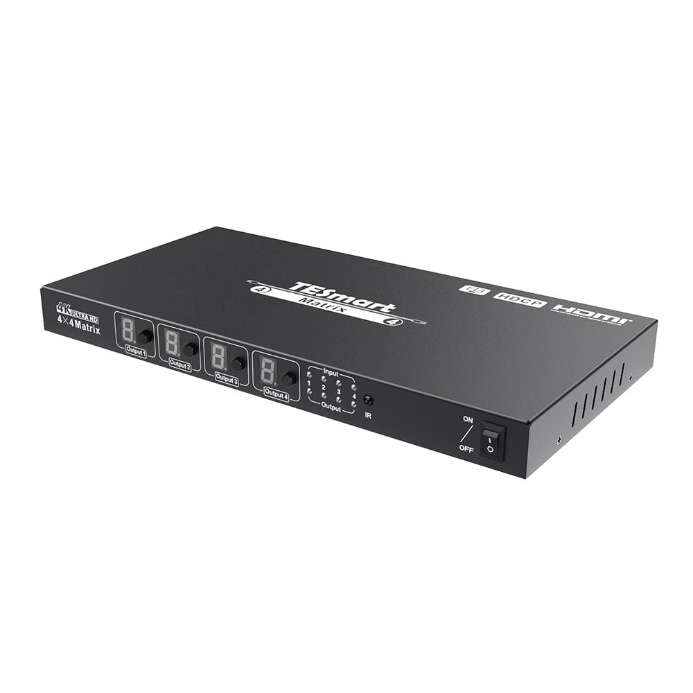 tesmart-prime-hma-l-4x4-hdmi-matrix-switch-4k30-multiviewer image 1