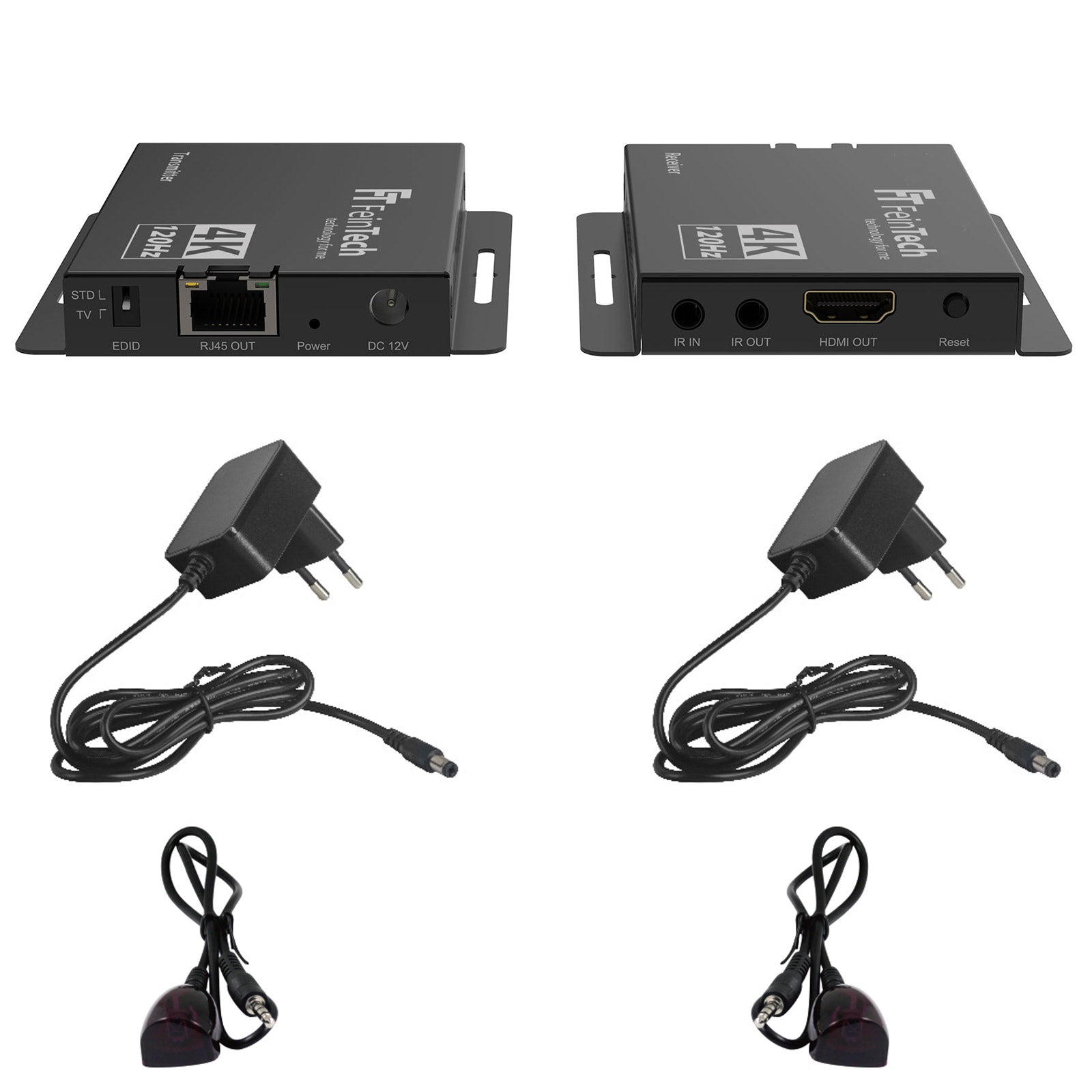 feintech-hx240-hdmi-2-1-extender-4k-120hz-lan-30m-set image 2