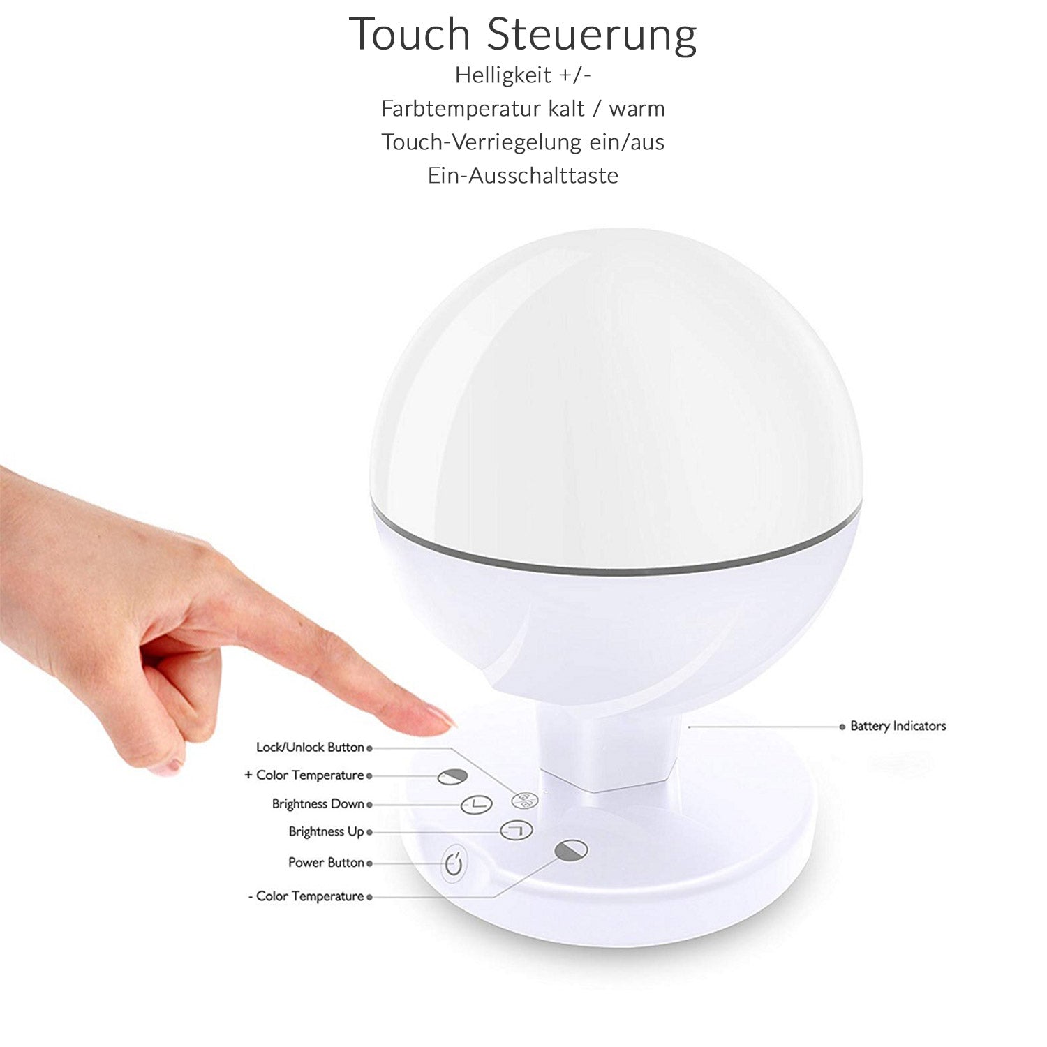 feintech-ltl-ltl00201-led-lampe-tischleuchte-akku-usb image 3