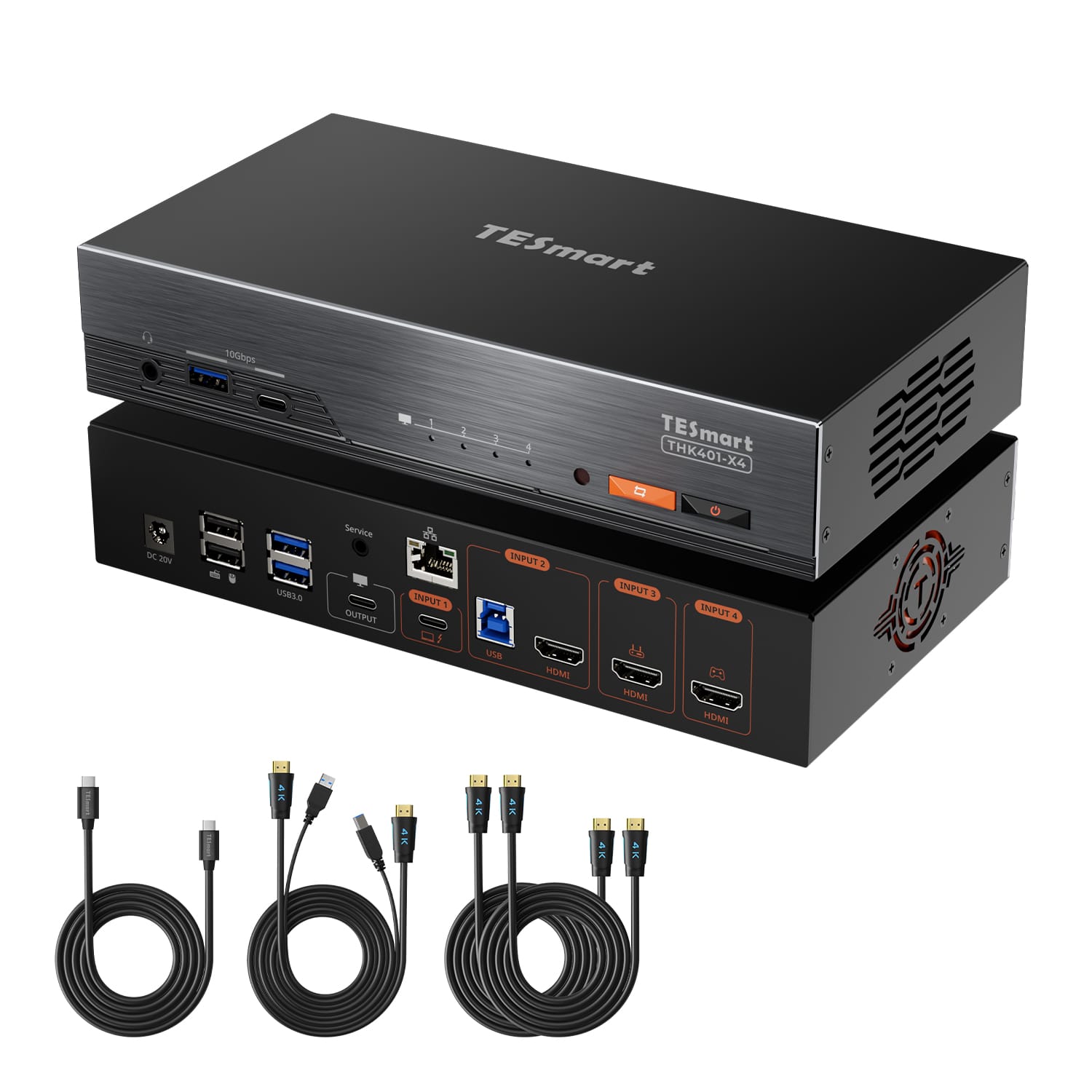 tesmart-xtreme-2x1-kvm-switch-6k60-f-r-apple-studio-display image 1