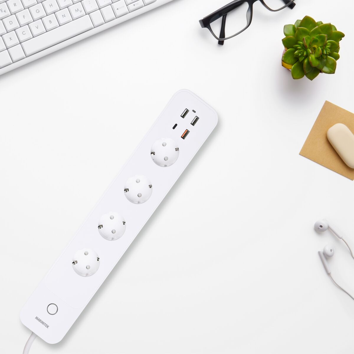 marmitek-power-li-wlan-steckdosenleiste-4fach-usb-c-qc-3-0 image 2