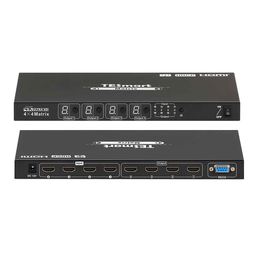 tesmart-prime-hma-l-4x4-hdmi-matrix-switch-4k30-multiviewer image 2