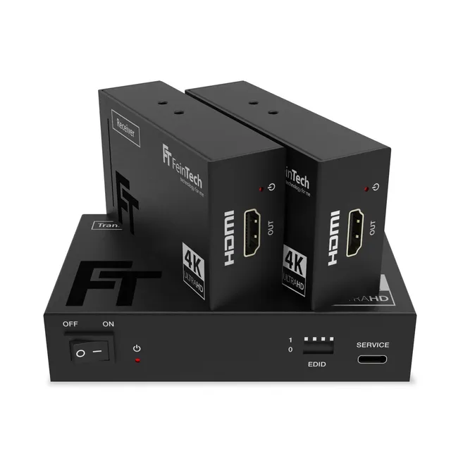 feintech-hx-sx230-hdmi-splitter-1x2-cat-extender-4k image 1