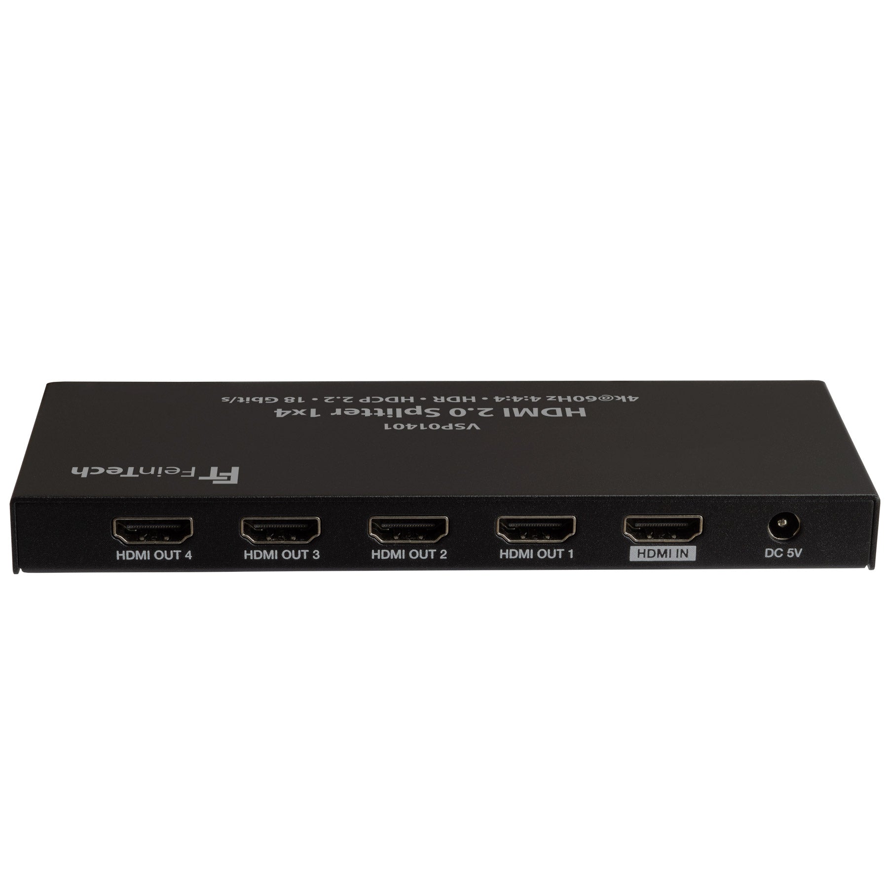 feintech-vsp01401-hdmi-splitter-1x4-4k-hdr-downscaler image 3