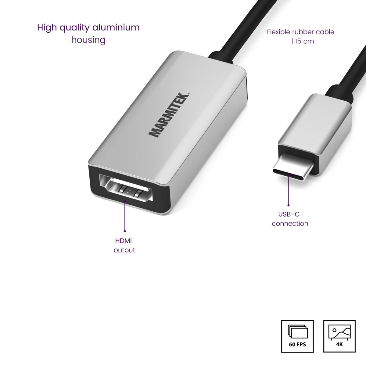 marmitek-connect-usb-c-auf-hdmi-adapter-4k60-hdr image 5