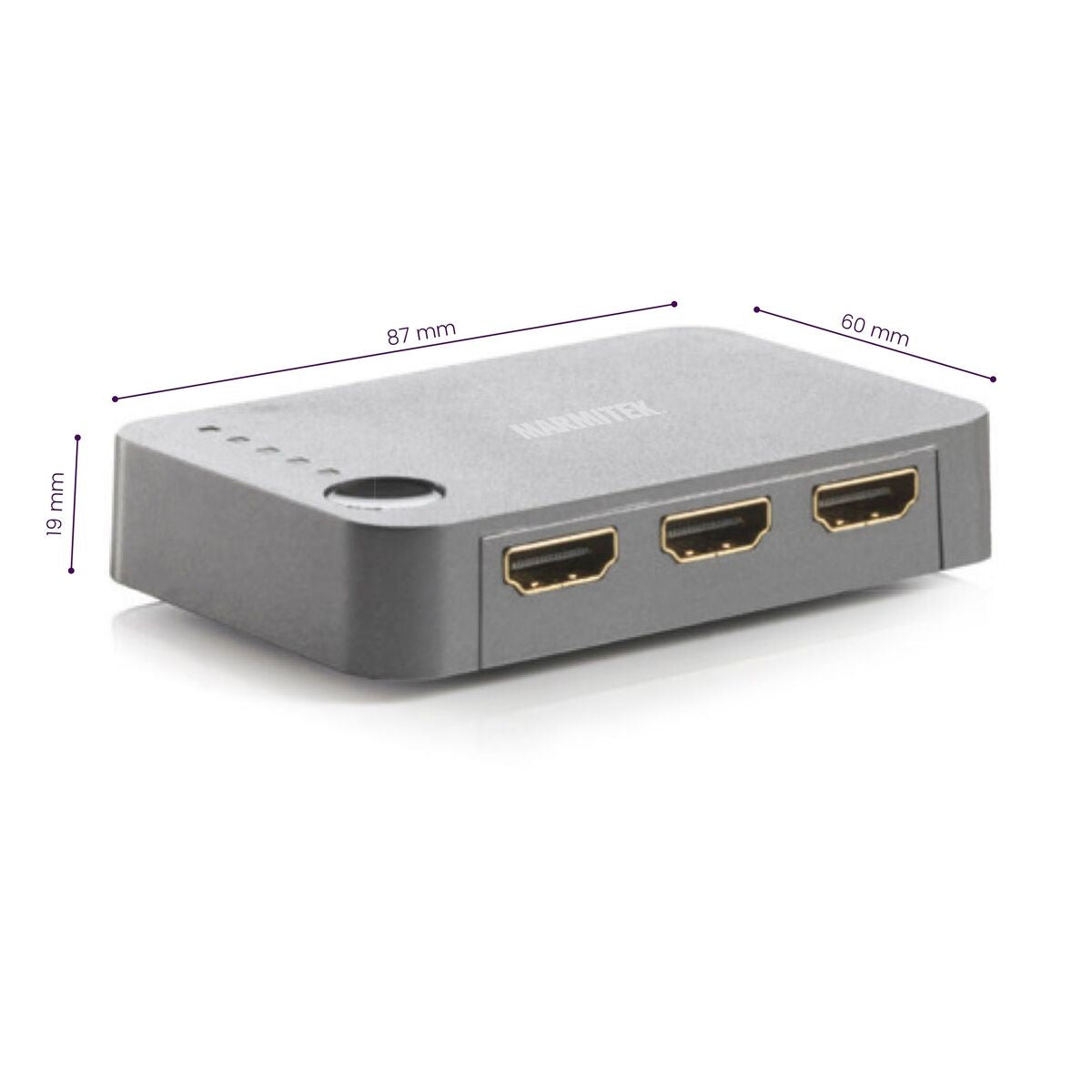 marmitek-connect-350-uhd-hdmi-switch-4k-60hz-5x1-hdr image 8