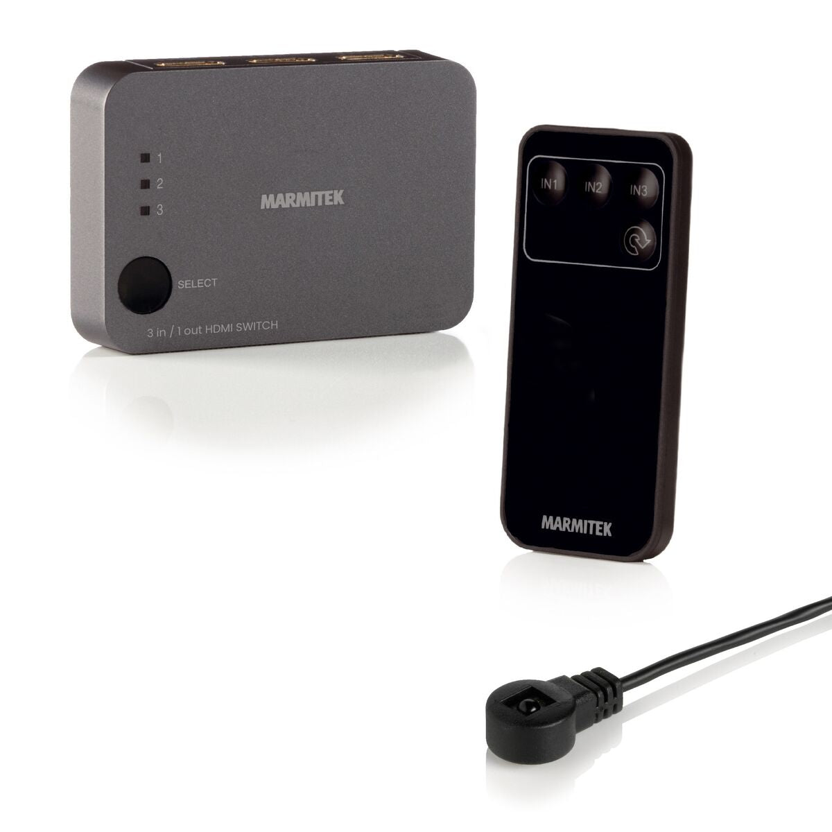 marmitek-connect-310-uhd-hdmi-switch-4k-60hz-3x1-hdr image 1
