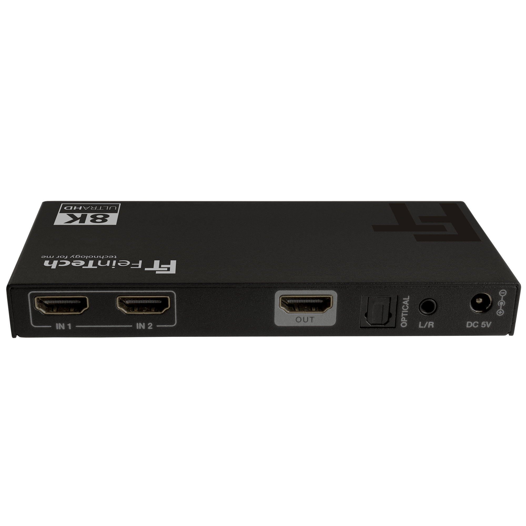 feintech-sw212-hdmi-2-1-switch-2-in-1-out-audio-extractor image 2
